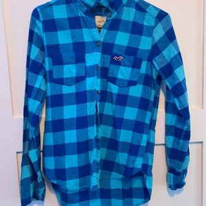Blue flannel
